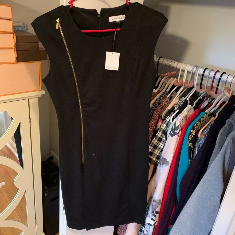 Calvin Klein Black Dress Size 4